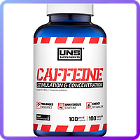 Кофеїн UNS Caffeine 200 мг 100 капс (230428)