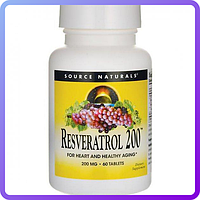 Ресвератрол Source Naturals Resveratrol 200 мг 60 таблеток (233943)