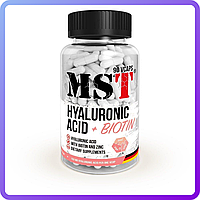Вітаміни для шкіри, нігтів і волосся Біотин MST Nutrition Hyaluronic Acid + Biotin (90 капс) (453730)