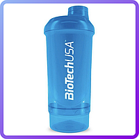 Шейкер BioTech Wave Compact Shaker 2 in 1 (500 мл) (Blue) (227613)