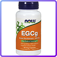 Комплекс с экстрактом зеленого чая NOW Foods EGCg (Green Tea Extract) 400 мг (90 капс) (337121)