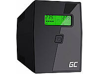 Безперебійник UPS GREEN CELL UPS01 600 ВА 360 Вт Power Proof з РК-дисплеєм