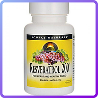 Ресвератрол Source Naturals Resveratrol 200 мг 60 таблеток (470413)