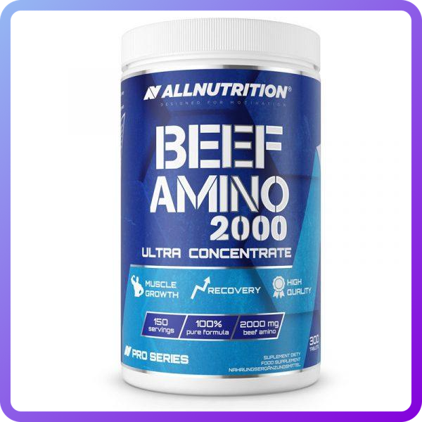 Амінокислоти All Nutrition Beef Amino 2000 300 таб (341456)