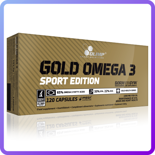 Комплекс незамінних жирних кислот Olimp Labs Gold Omega Sport Edition (120 кап) (335532)