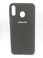 Защитный чехол Samsung Galaxy M20 (2019) M205 черный TPU с логотипом