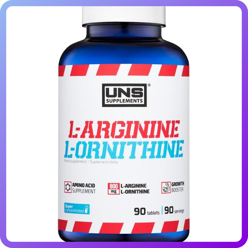 Амінокислоти Uns L-arginine & L ornitine 30 таб (342561)