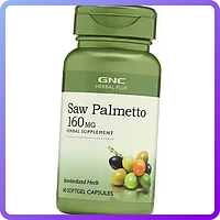 Со Пальметто Екстракт GNC Intl Saw Palmetto 160 мг 60 таб (236036)