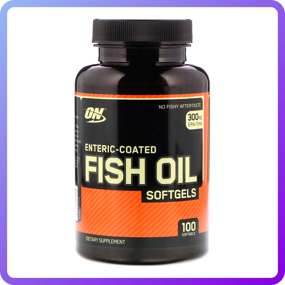 Комплекс незамінних жирних кислот Optimum Nutrition Fish Oil (100 капс) (103257)