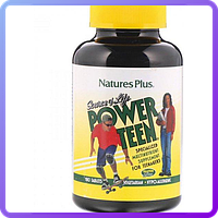 Мультивітаміни для Підлітків Natures Plus Source of Life Power Teen 180 таблеток (234012)