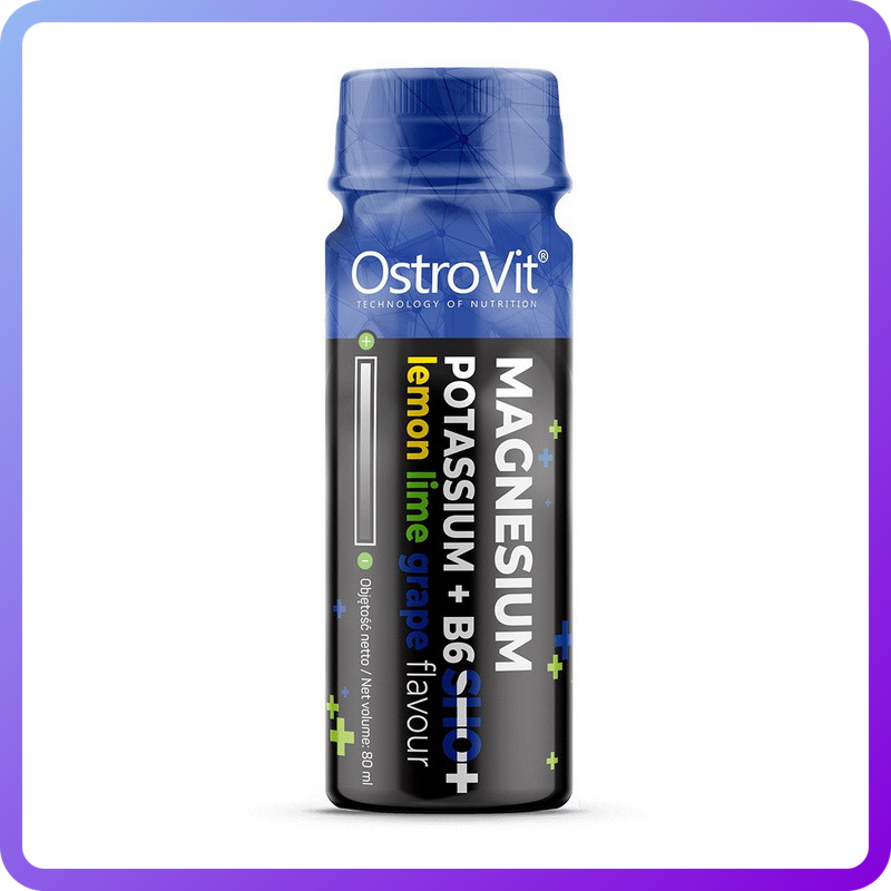 Вітаміни і мінерали Ostrovit Magnesium Potassium + B6 Sho+ 80 мл (346023)