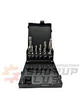 YT-44849 Набір свердл-мітчиків Yato M3-M10 HSS M2 HEX-1/4 з подовжувачем 60мм 7 шт