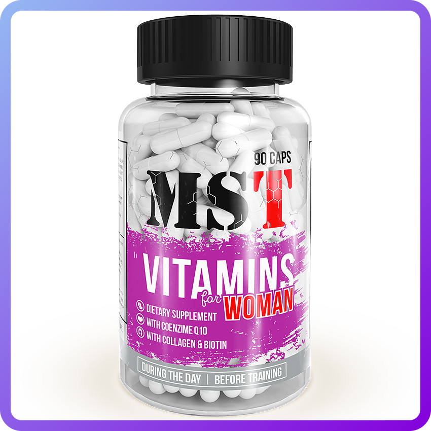Вітаміни і мінерали MST Nutrition Vitamins for Woman (90 капс) (337193)