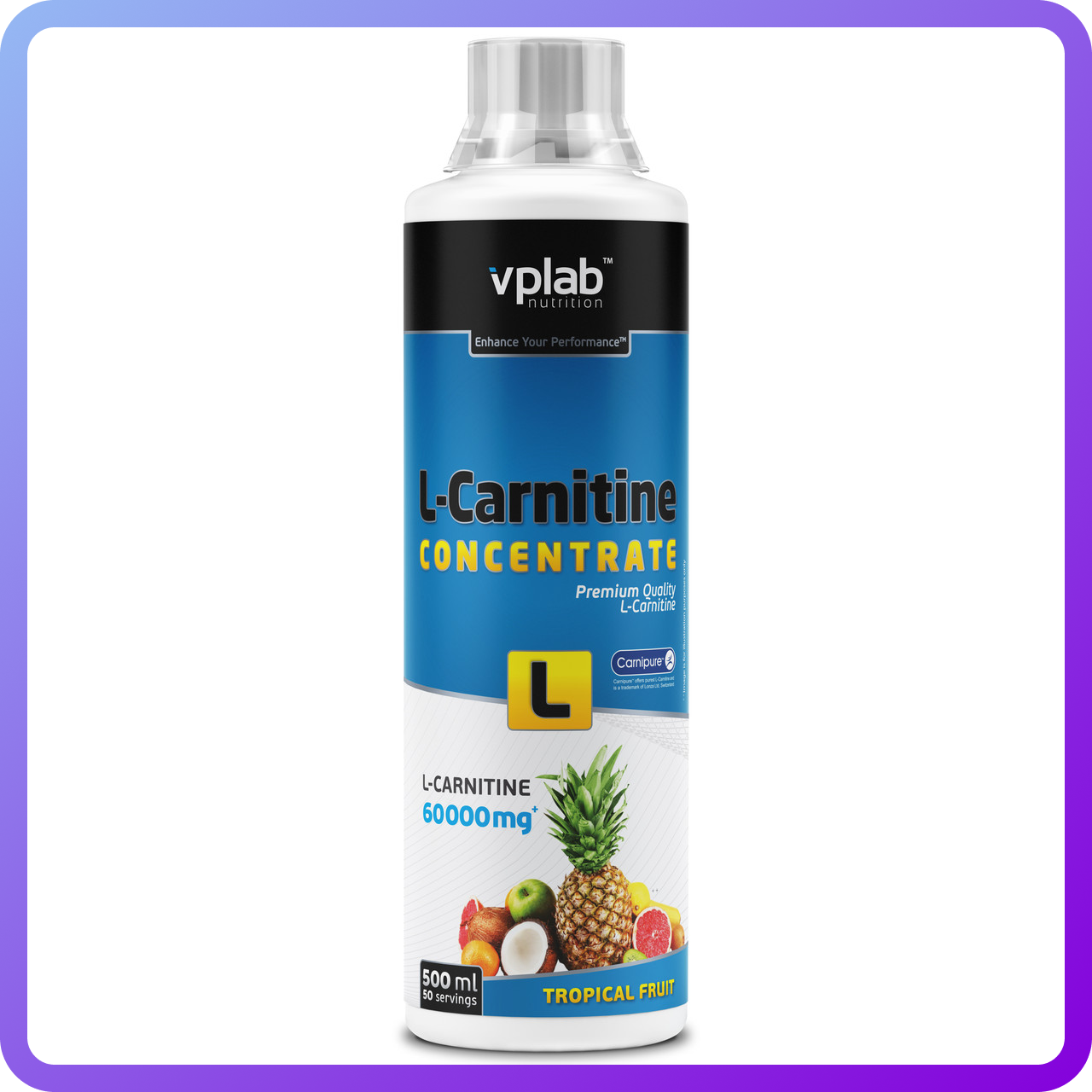 Л-Карнітин Vp Lab L-Carnitine Concentrate 60000 (500 мл) (340243)