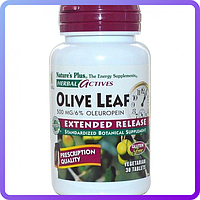 Экстракт Оливковых Листьев Медленного Высвобождения Nature's Plus Olive Leaf Extract 30 таблеток (234034)