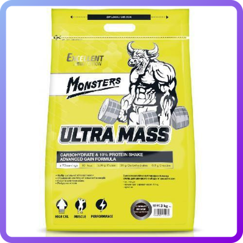 Гейнер Monsters Ultra Mass 10% (1000 г) (104940)