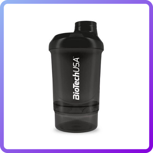 Шейкер BioTech Wave Compact Shaker 2 in 1 (500 мл) (Black) (338712)