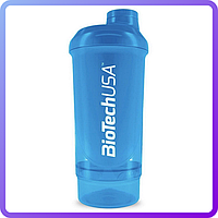 Шейкер BioTech Wave Compact Shaker 2 in 1 (500 мл) (Blue) (338713)