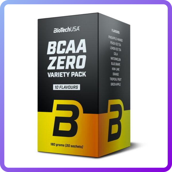 Амінокислоти BCAA BioTech BCAA Zero Variety Pack (20 пак) (230540)