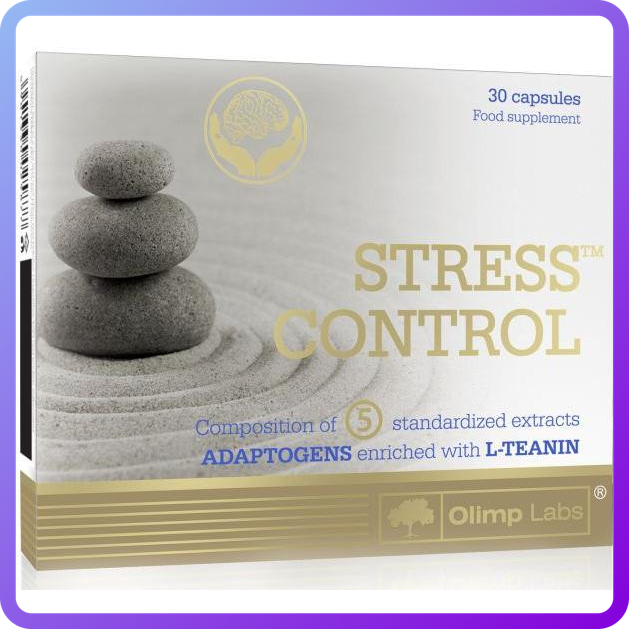 Препарат для захисту організму від щоденного стресу Olimp Labs Stress control (30 кап) (335585)