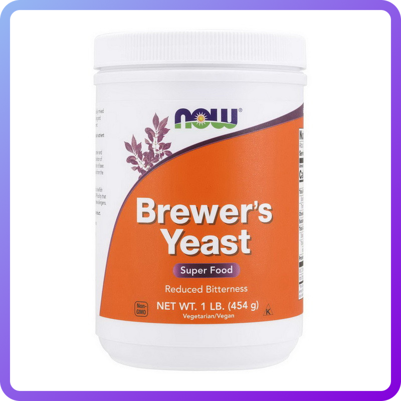 Пивні дріжджі Now Foods brewer's Yeast 454 г (346062)
