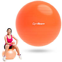 Мяч для фитнеса FitBall, 65 см, Оранжевый / Гимнастический мяч для спорта / Фитнес-мяч / Фитбол для йоги