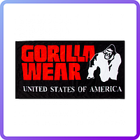 Фитнес-полотенце Gorilla Wear Classic Gym Towel Black/Red (107970)