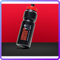 Фляга для води Gorilla Wear Classic Sports Bottle Black/Red (750 мл) (107972)