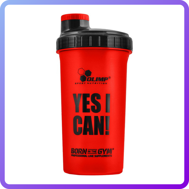 Шейкер Yes I Can Olimp Red (700 мл) Червоний (342642)