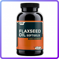 Комплекс незамінних жирних кислот Optimum Nutrition Flaxseed Oil Softgels (200 кап) (224581)