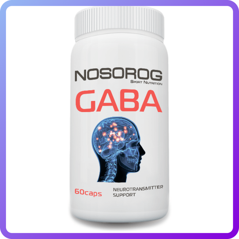 Активний стимулятор гормону росту Nosorig Nutrition Gaba (60 капс) (337230)