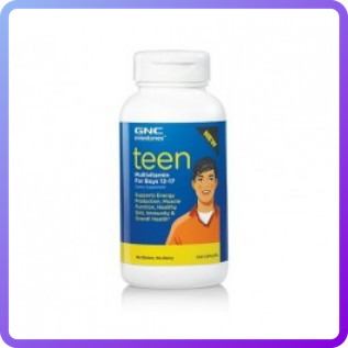 Вітамінно-мінеральний комплекс GNC Teen Multivitamin for boys 12-17 (120 кап) (101992)