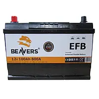 Акумулятор 6СТ-100 (L+) BEAVERS ASIA EFB 800А