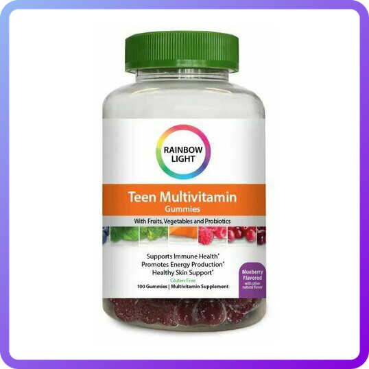 Вітаміни і мінерали Rainbow Light Teen Multivitamin Gummies 100 жев.цукерки (346250)