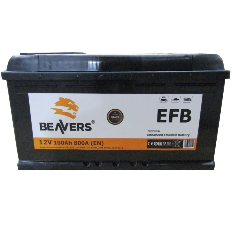Акумулятор 6СТ-100 (R+) BEAVERS EFB 800А