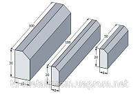 Бордюры дорожные железобетонные БР 100-20-8 купить бордюры ЖБИ супер цена. Доставка по Украине.