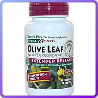 Экстракт Оливковых Листьев Медленного Высвобождения Nature's Plus Olive Leaf Extract 30 таблеток (470504)