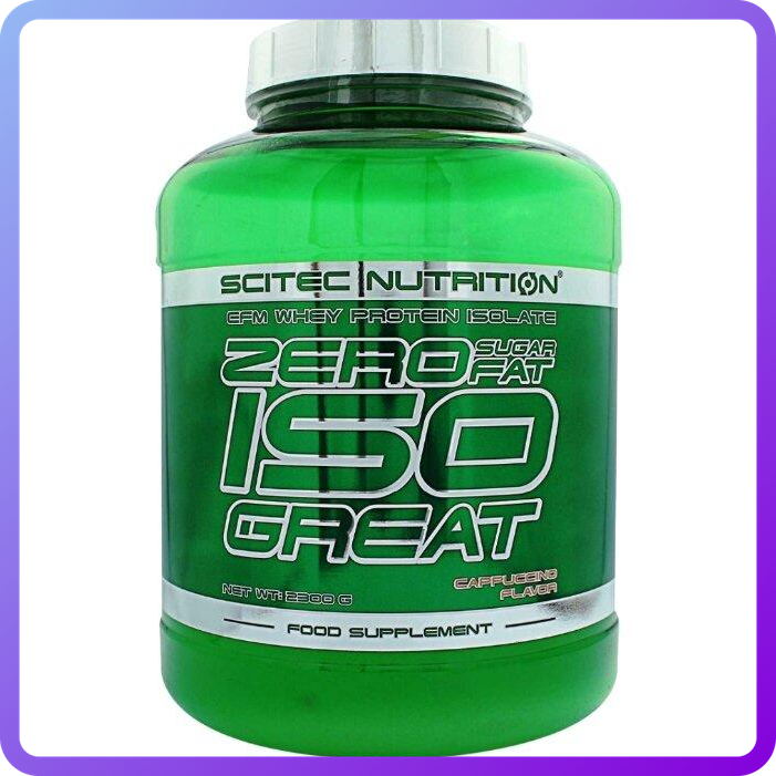 Протеїн Scitec Nutrition Zero Iso Great Whey Protein Isolate (2300 г) (342677)