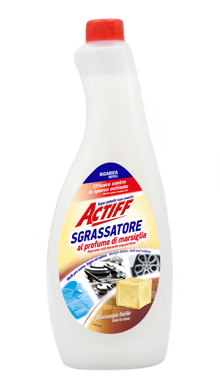 Очищувач з ароматом марсельського мила запаска ACTIFF SGRASSATORE MARSIGLIA