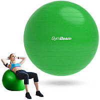 Мяч для фитнеса FitBall, 65 см, Зеленый / Гимнастический мяч для спорта / Фитнес-мяч / Фитбол для йоги
