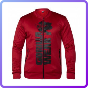 Куртка Gorilla Wear Ballinger Track Jacket Red/Black (108016) - фото 1 - id-p1217351764