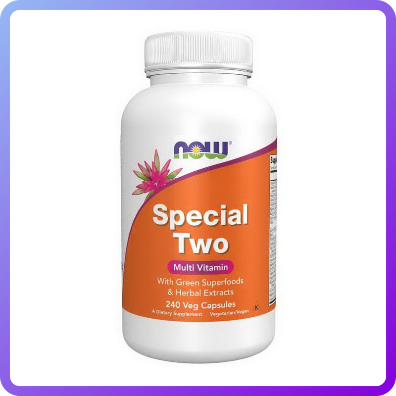 Вітаміни і мінерали Now Foods Special Two 240 вег.капс (346108)