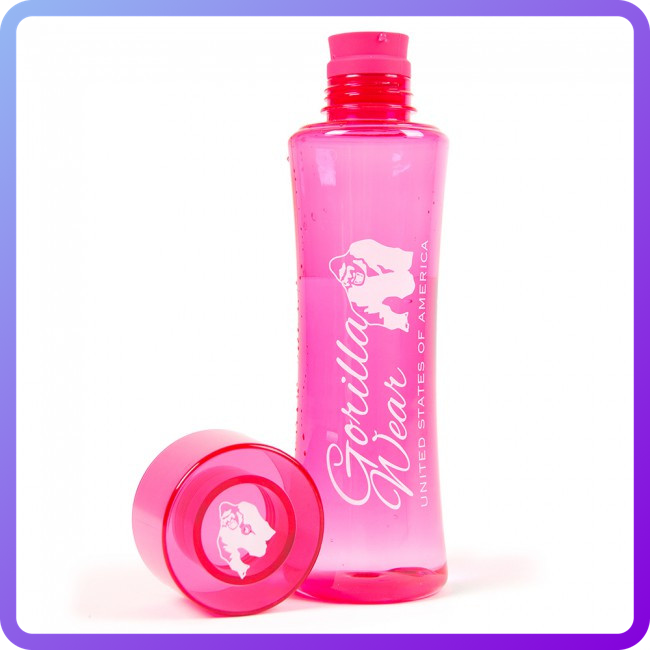 Пляшка для води Gorilla wear Water Bottle (Pink) (750 мл) (102049)