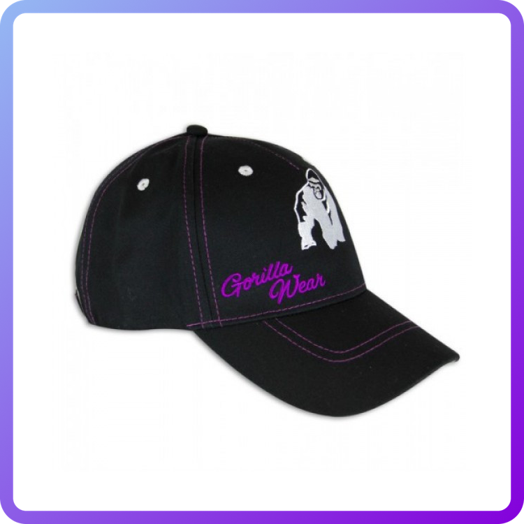 Жіноча бейсболка Gorilla Wear Lady Logo Cap (Black/Purple) (102050)