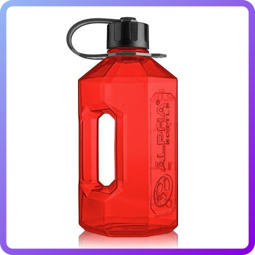 Фляга для води Alpha Designs Alpha Bottle XWater Jug 2.4 L Black Red (341592)