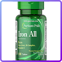 Железо Puritan's Pride Iron All Iron (100 таб) (448482)