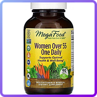 Мультивітаміни для жінок 55+ MegaFood Women Over 55 One Daily 90 таблеток (234105)