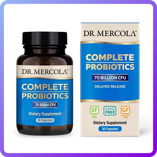 Комплекс Пробіотиків Dr. Mercola Complete Probiotics 70 Billion 30 капсул (345083)