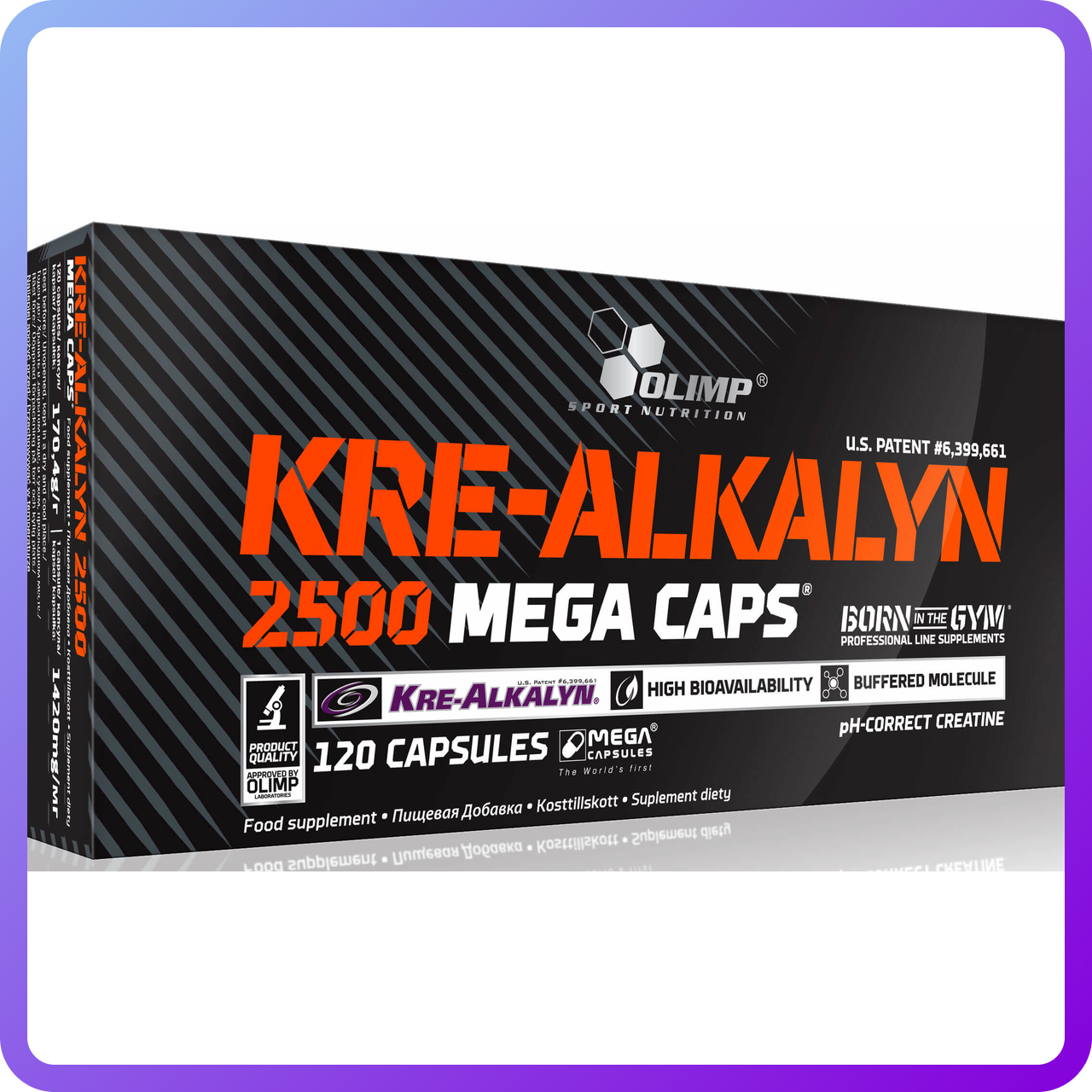 Креатин Olimp Labs Kre-Alkalyn 2500 Mega Caps (30 капсул) (227933)