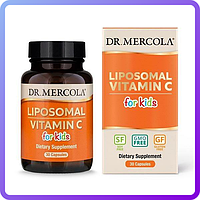 Витамин C для детей в липосомах Dr. Mercola Liposomal Vitamin C for Kids 30 капсул (112792)